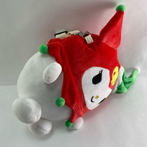 SANRIO KUROMI Christmas Plush Mini Backpack/Bag - Picture 5 of 8